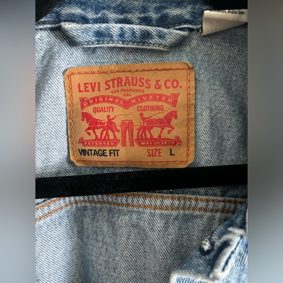 Levi jacket size L vintage very nice denim - Picture 3 of 6